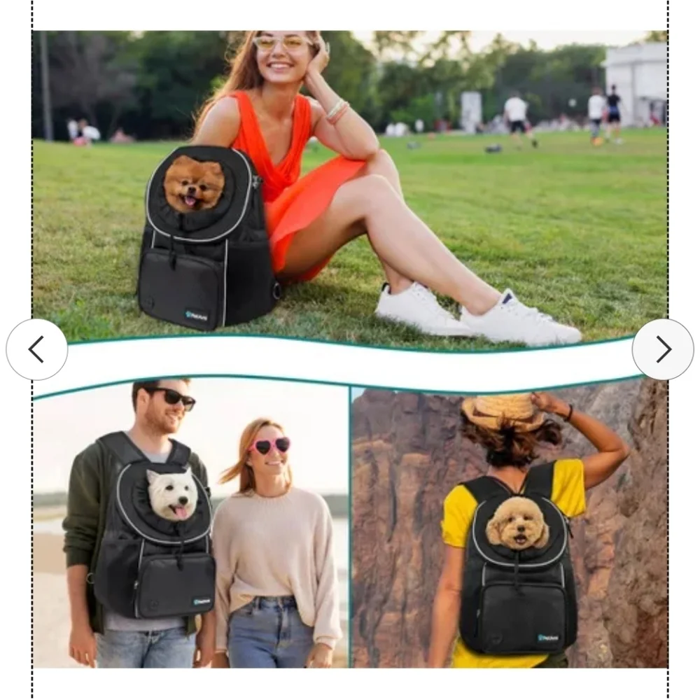 Dog Cat Back Front Carrier